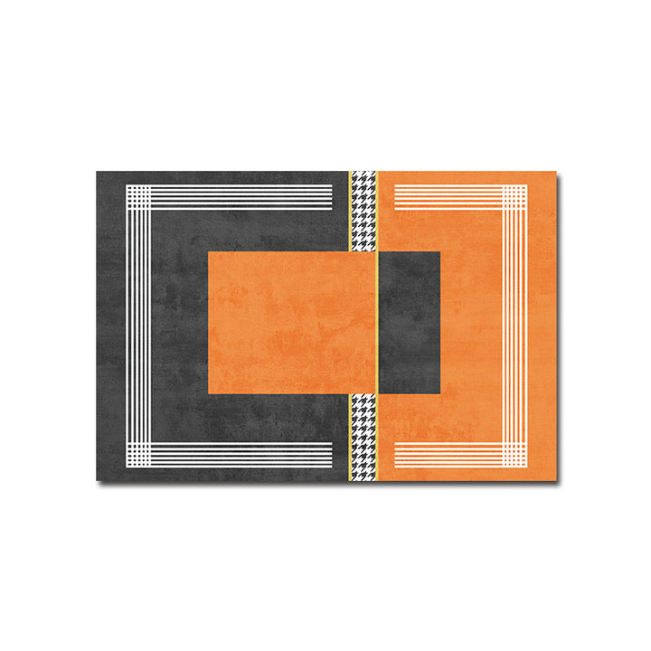 Dekorative geometrische Musterbereichmatte Karnz