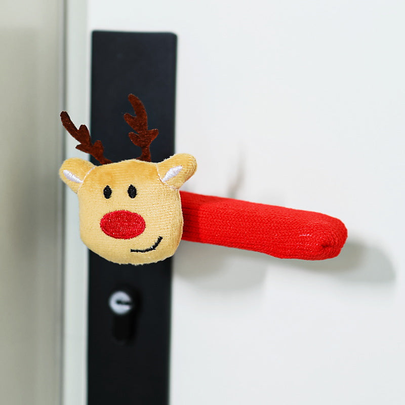 Türgriffschmuck mit Weihnachtsmann Karnz
