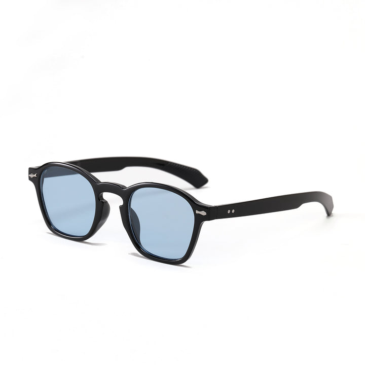 Damen modische Sonnenbrille mit innovativem Design und mattem Kunststoffrahmen Karnz