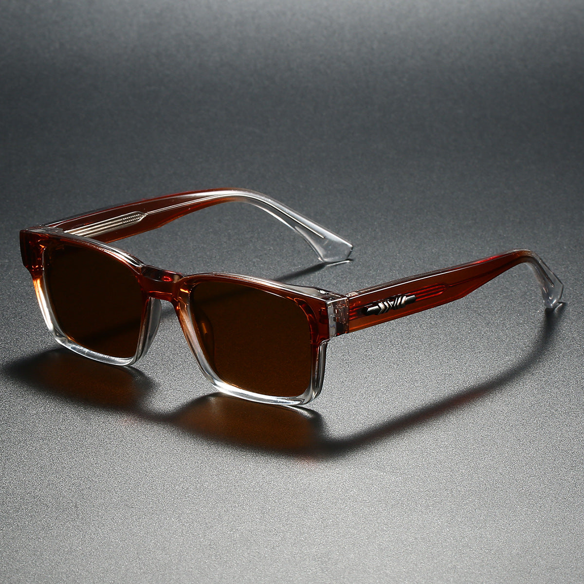 Damen Sonnenbrille mit klassischem quadratischem Rahmen und UV-Schutz Karnz