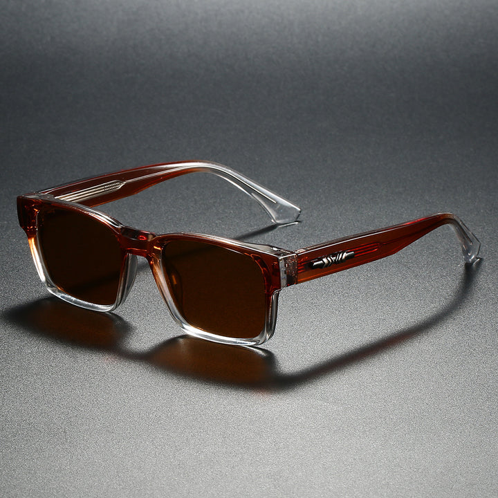 Damen Sonnenbrille mit klassischem quadratischem Rahmen und UV-Schutz Karnz