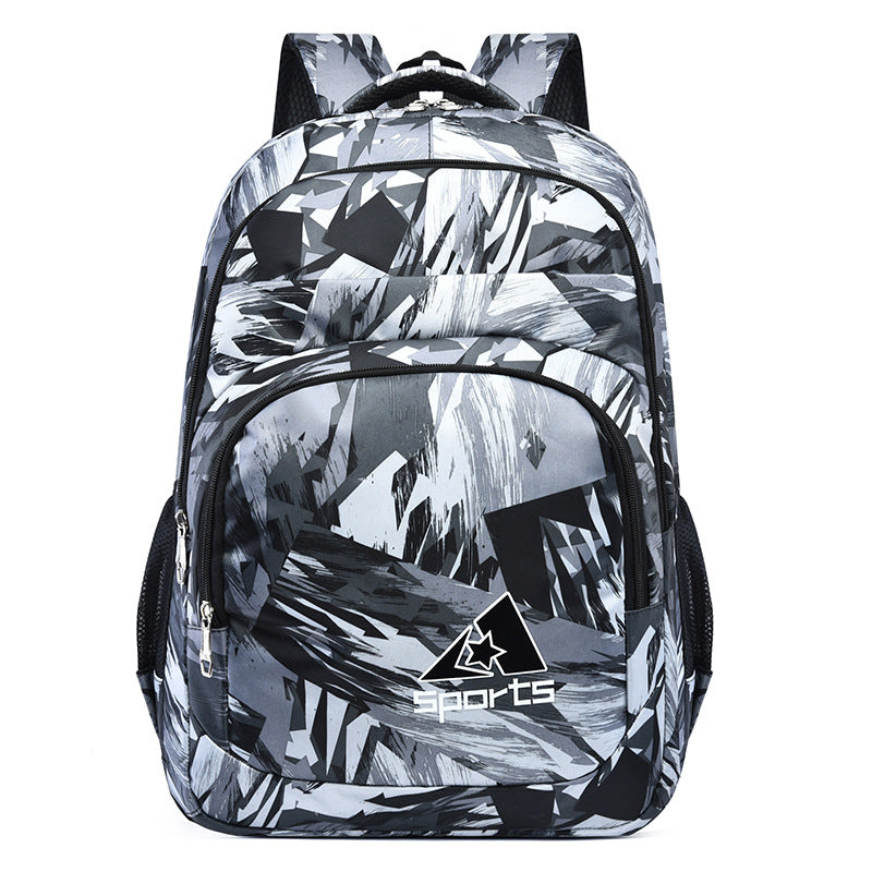Stilvoller Grafik Sport Rucksack Karnz