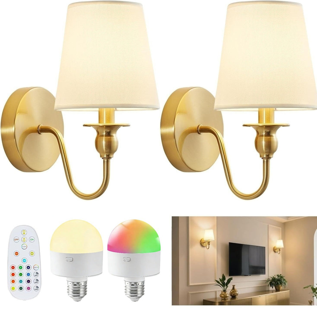 Elegante moderne Wandleuchten