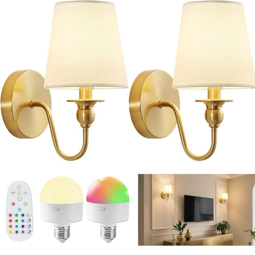 Elegante moderne Wandleuchten