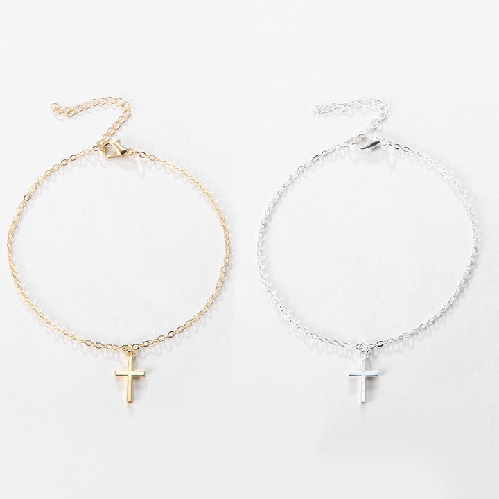 Delikater Kreuz Charm Armband Karnz