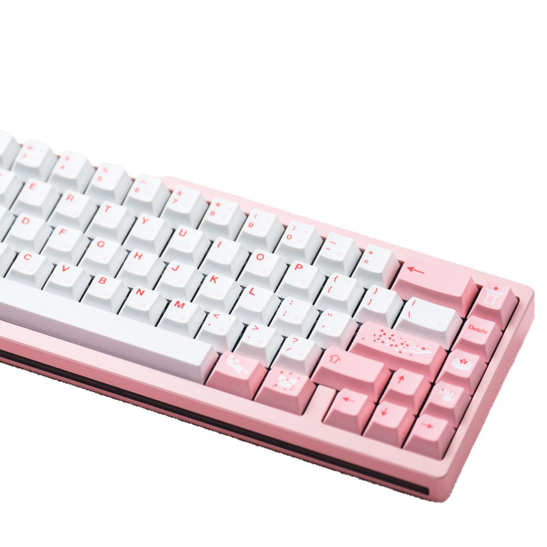 Benutzerdefinierte pinke Keycap Mechanische Tastatur Karnz