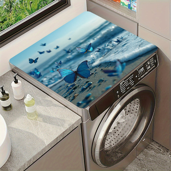 Wasserdichte Waschmatte mit Schmetterlingsmuster