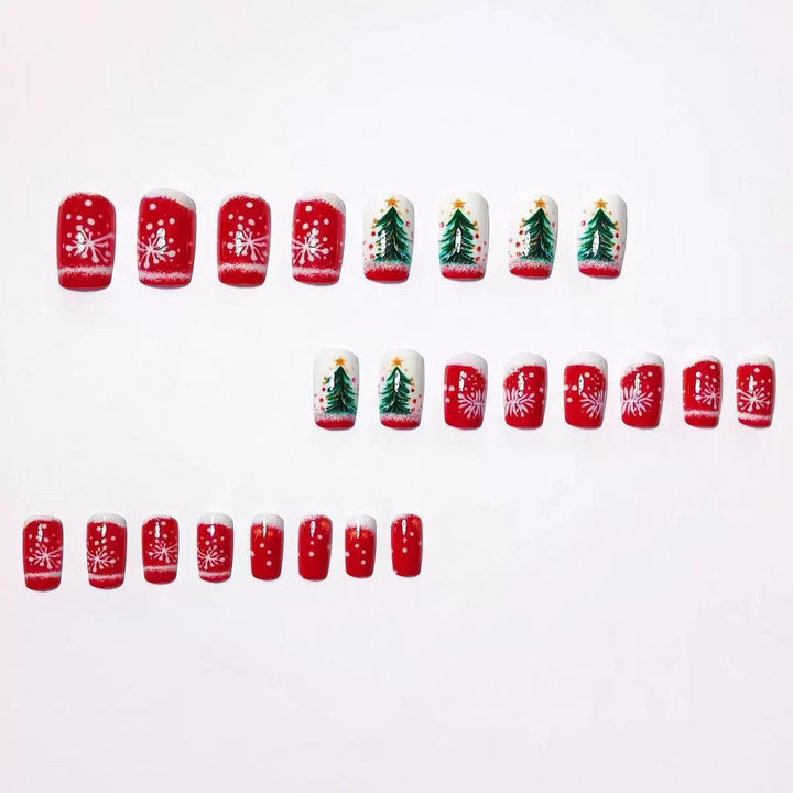 Kreative Weihnachtskunstnägel Karnz