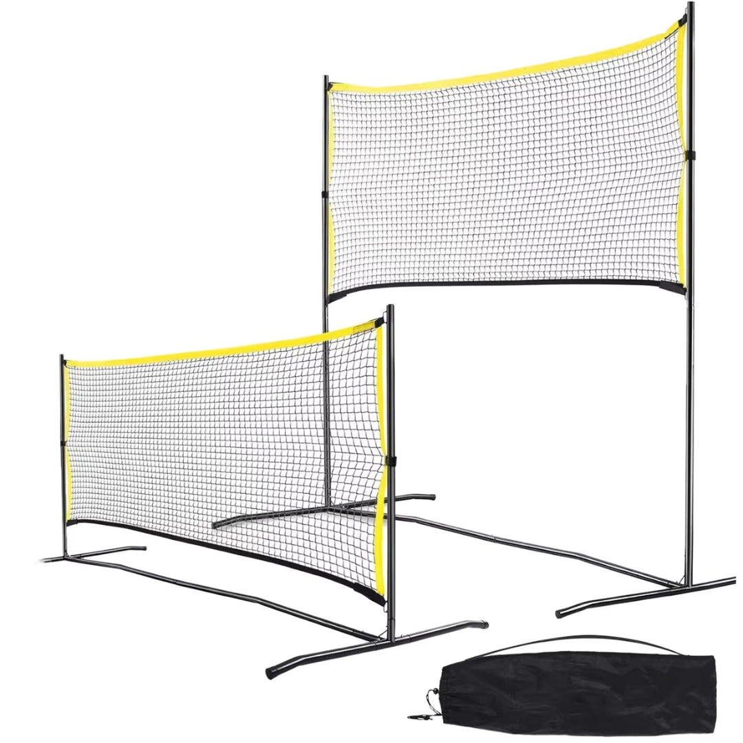 Verstellbares tragbares Tennis-Übungsnetz Karnz