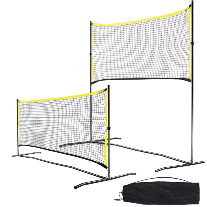 Verstellbares tragbares Tennis-Übungsnetz Karnz