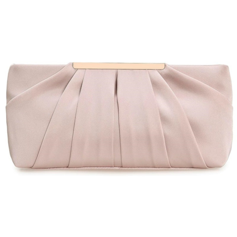 Elegante Clutch mit Raffinierten Faltendetails Karnz