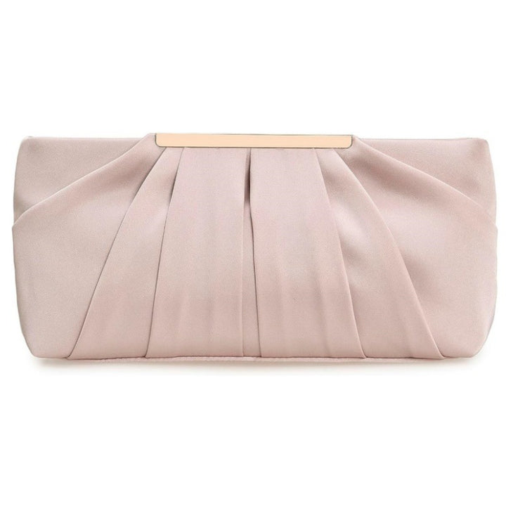Elegante Clutch mit Raffinierten Faltendetails Karnz