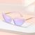 Damen edgy Katzenaugen-Sonnenbrille mit goldenen Details Karnz