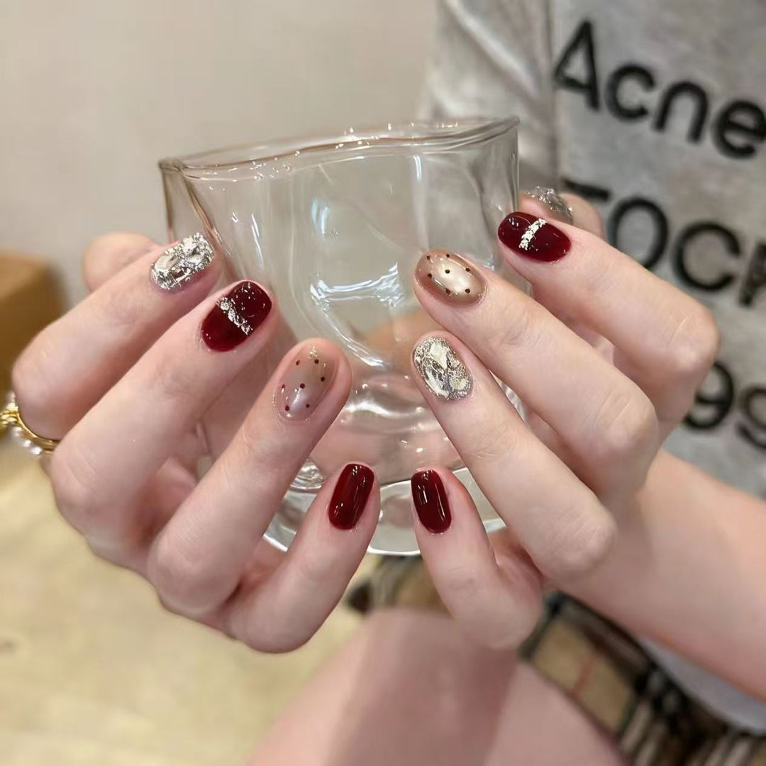 Elegantes Nagelkunst Design Set