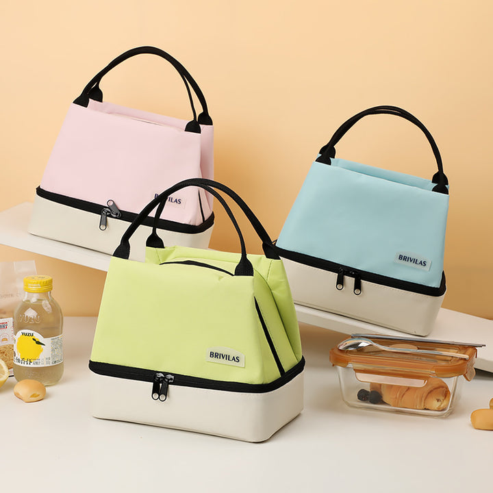 Isolierte Lunch-Tasche mit Mehrfächertdesign Karnz
