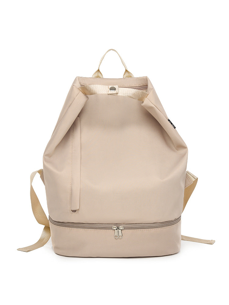 Stylische Rucksack mit Kordelzugverschluss