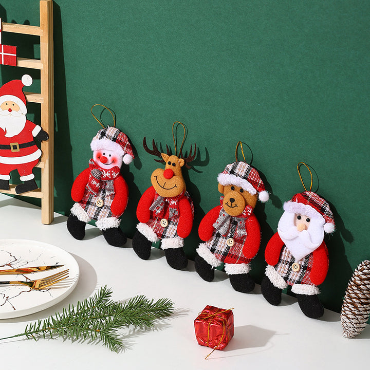 Dekorative Weihnachtsbaumfigur im Rentier-Design Karnz