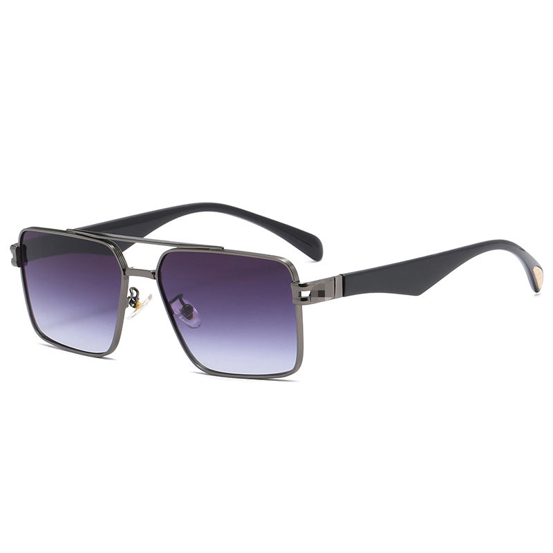 Damen Designer-Sonnenbrille mit extravagantem Metallrahmen Karnz