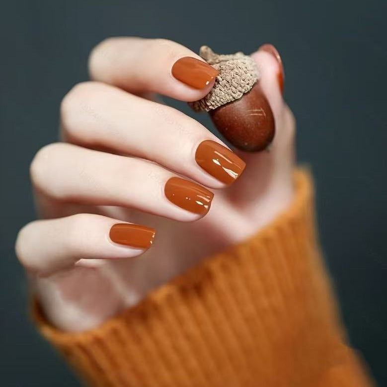 Glänzende Press-On Nagelspitzen Karnz