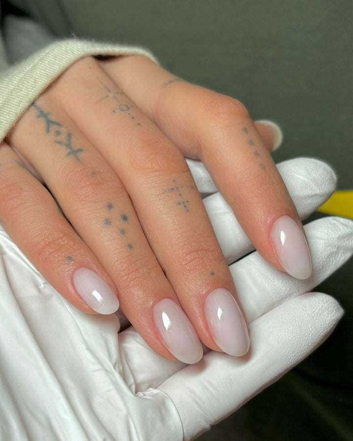 Premium Glänzende Mandel-förmige Nagelkunst Verlängerungen Karnz