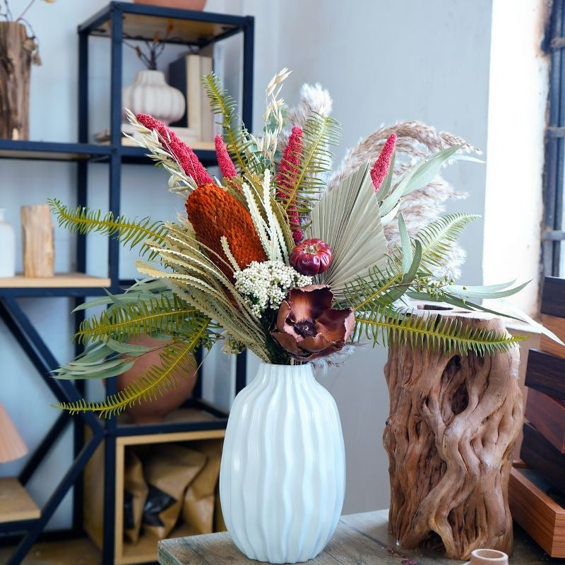 Getrocknete Blumenarrangement