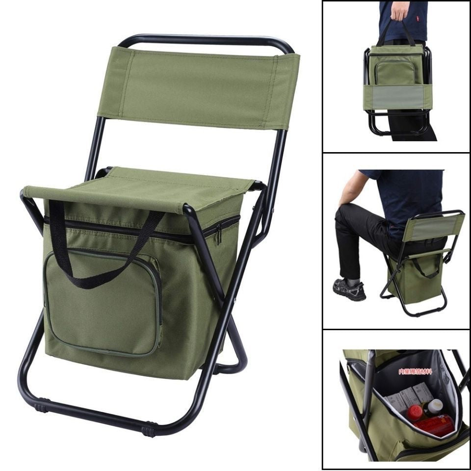 Damen Faltstuhl mit Kühltasche Karnz