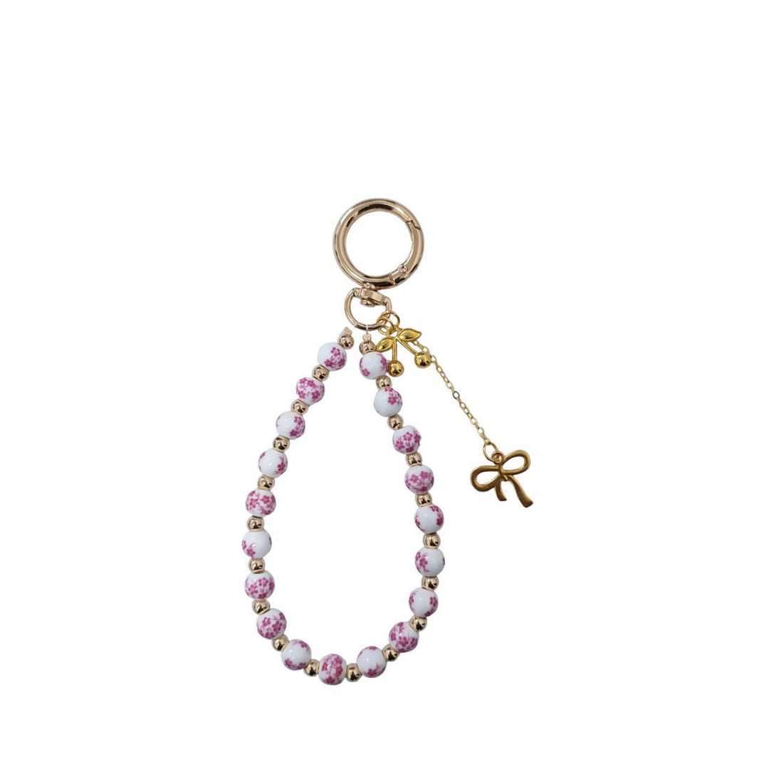 Florale Perlen-Charm-Armband Karnz