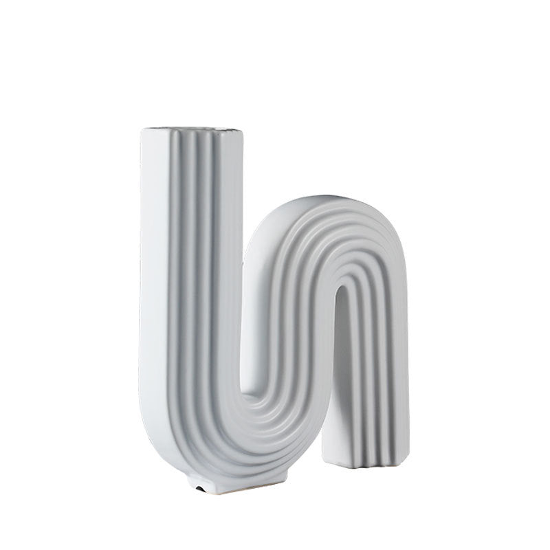 Dekorative geometrische Vase