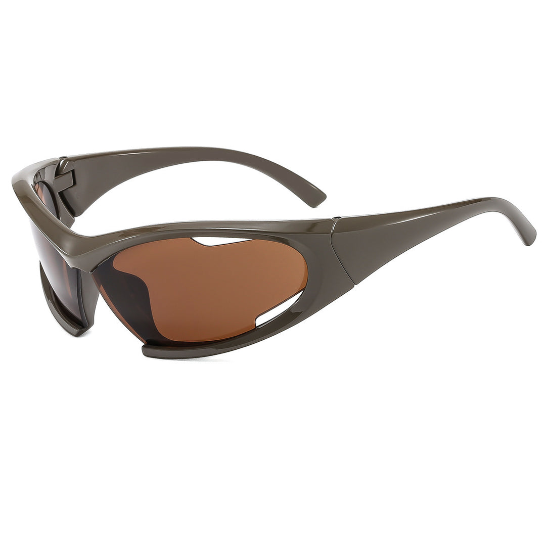 Damen Sportliche Sonnenbrille mit ergonomischem Design und schützenden Gläsern Karnz