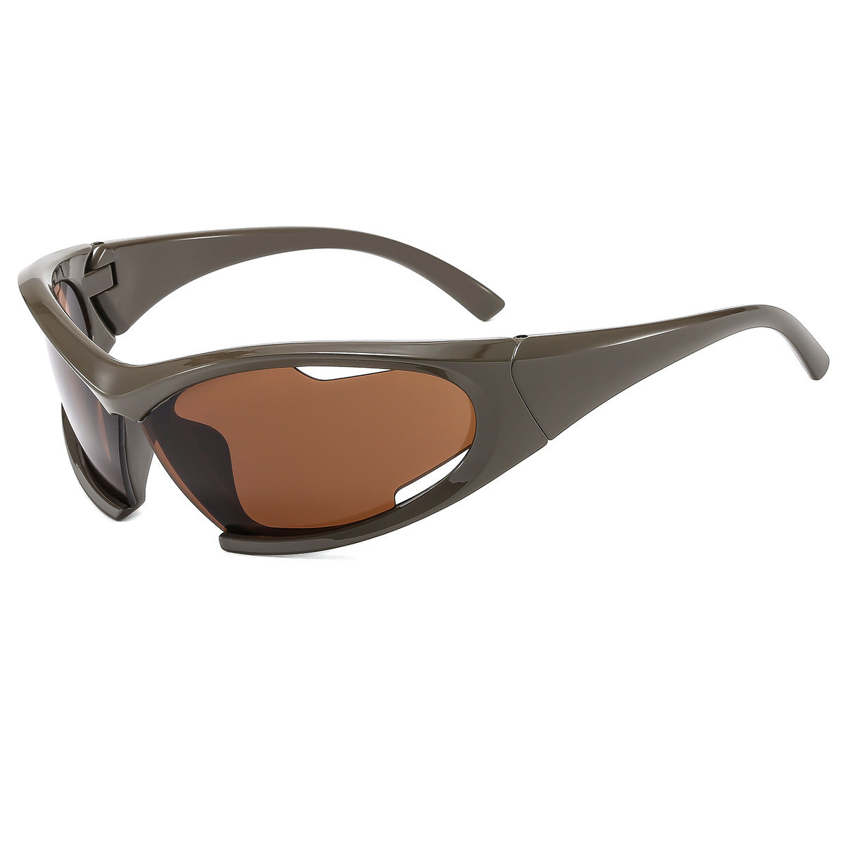 Damen Sportliche Sonnenbrille mit ergonomischem Design und schützenden Gläsern Karnz