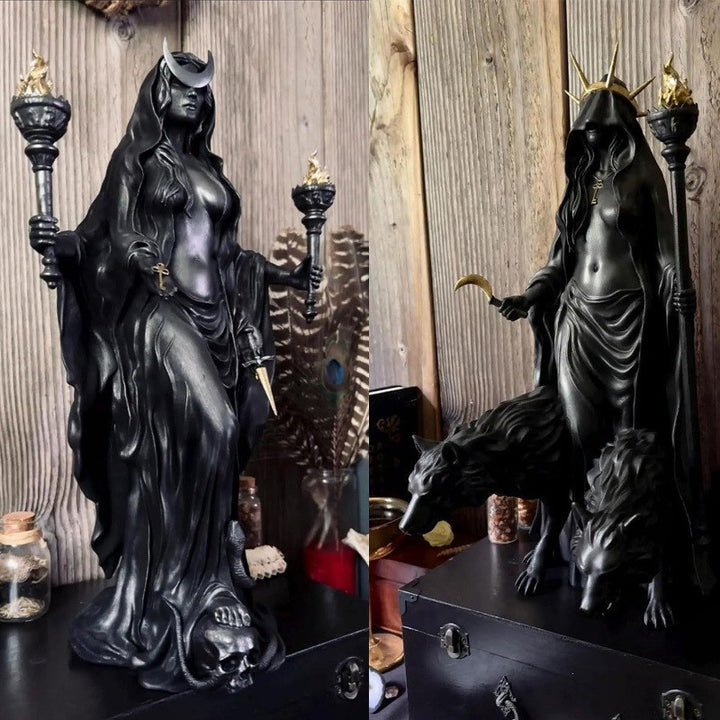 Dekorative Hexen-Themen Kessel Lampe Karnz