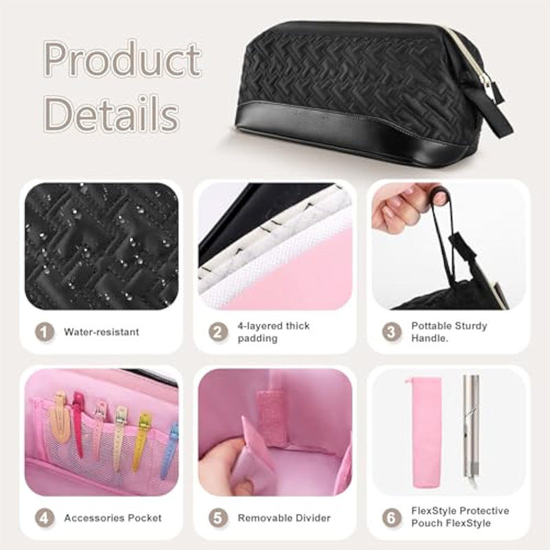 Kosmetik-Organizer Tasche mit Multifunktionalen Fächern Karnz