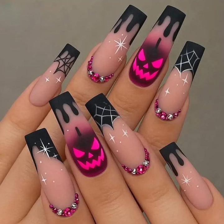 Spooky Halloween Nail Art Extensions Karnz