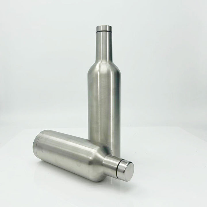 Unisex Edelstahl Wasserflasche Karnz