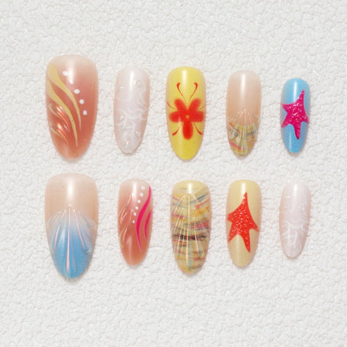 Kunstvolle Nagelspitzen Design Karnz