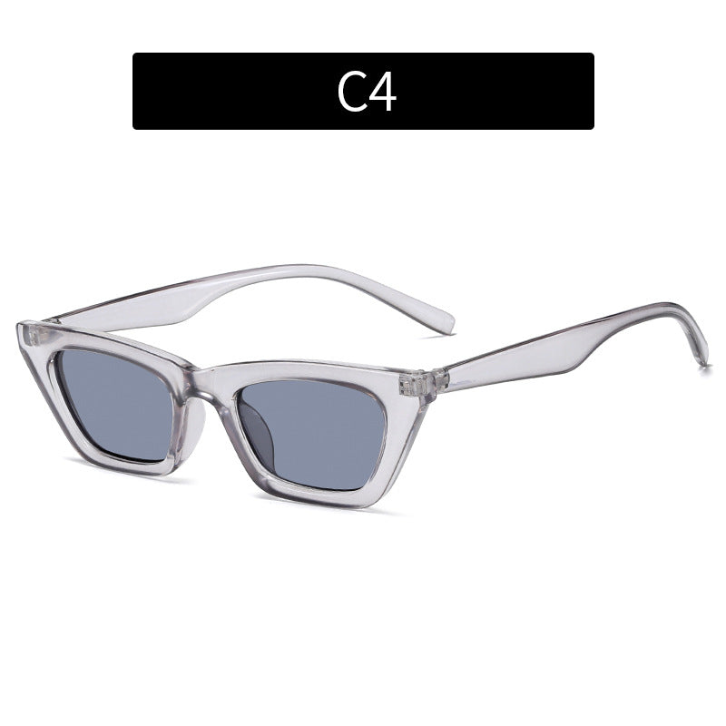 Stylische Winkelsonnenbrille
