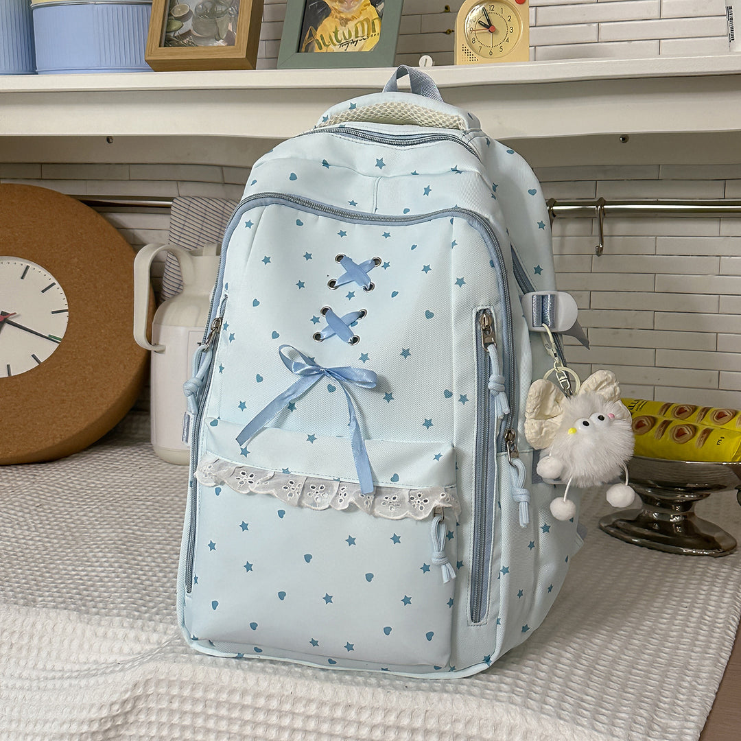 Dekorativer Sternmuster-Rucksack Karnz 1791205780