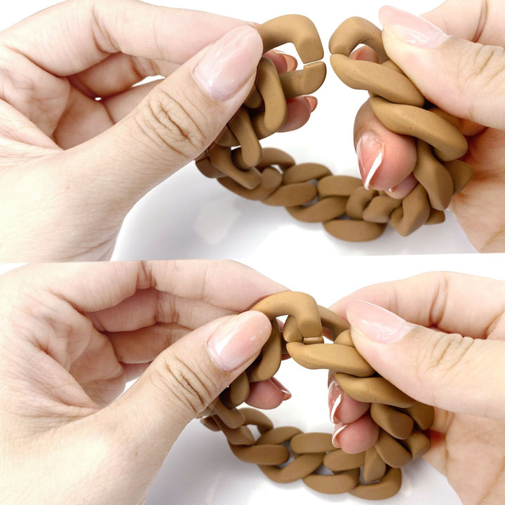 Stylische Silikon-Ketten-Armband Karnz