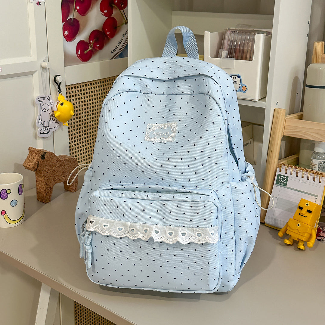 Adorable Polka Dot Rucksack Karnz