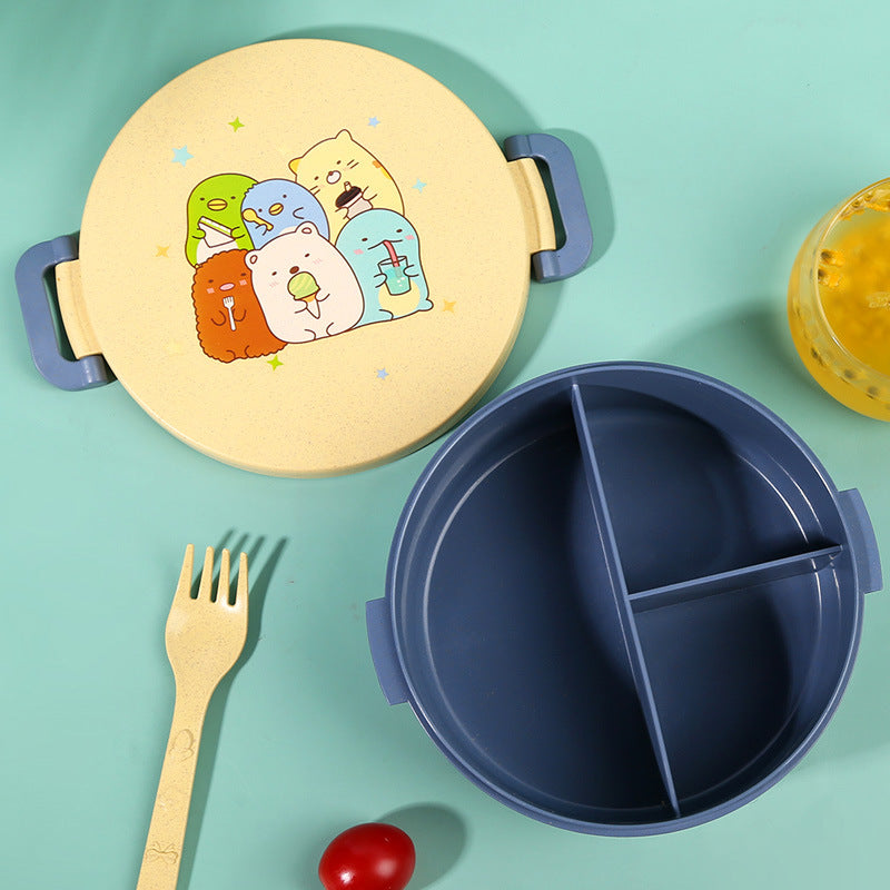 Süßer tierisch gestalteter Bento-Lunchbehälter