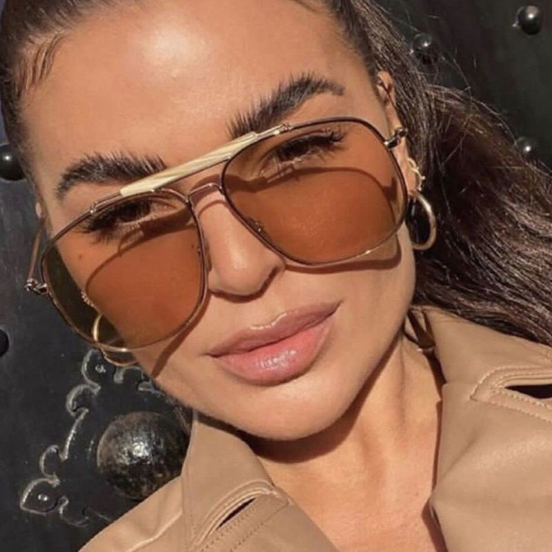 Damen Piloten-Sonnenbrille mit stylishem Design und UV-Schutz Karnz
