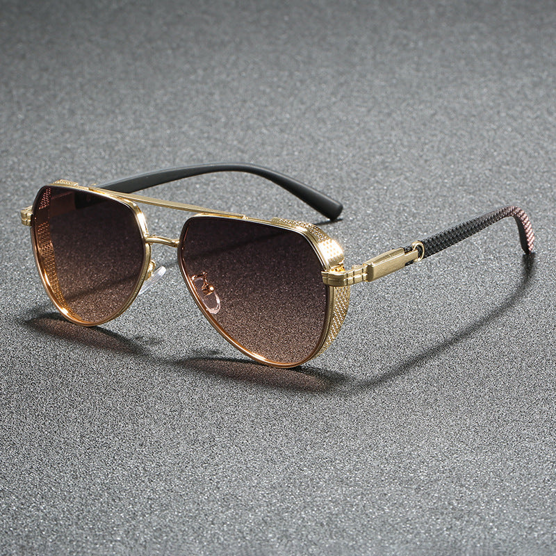 Damen modische Sonnenbrille mit stilvollen Akzenten Karnz