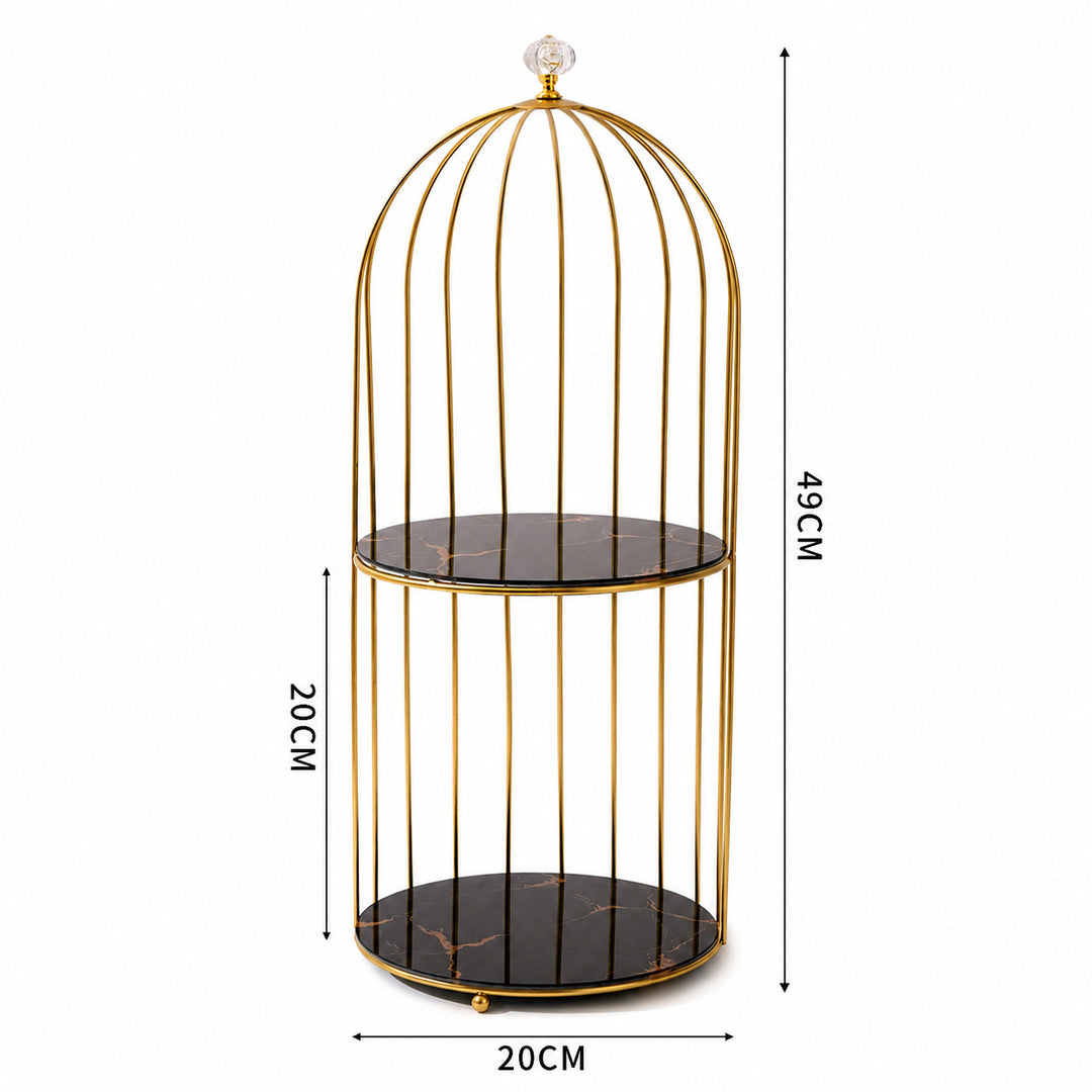 Dekorativer Vogelkäfigregal