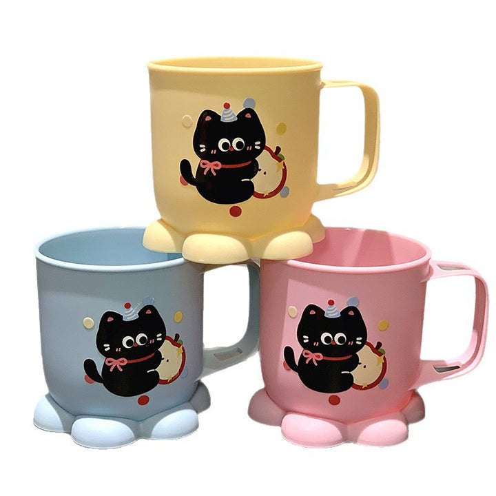 Keramiktasse mit Liebevollem Katzenmotiv Karnz