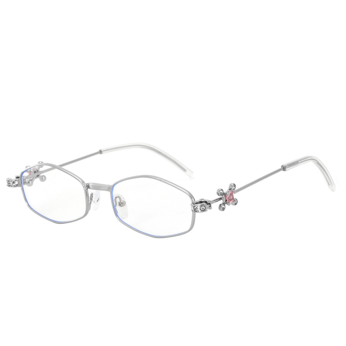 Damen Designer-Sonnenbrille mit elegantem Schmuckrahmen Karnz