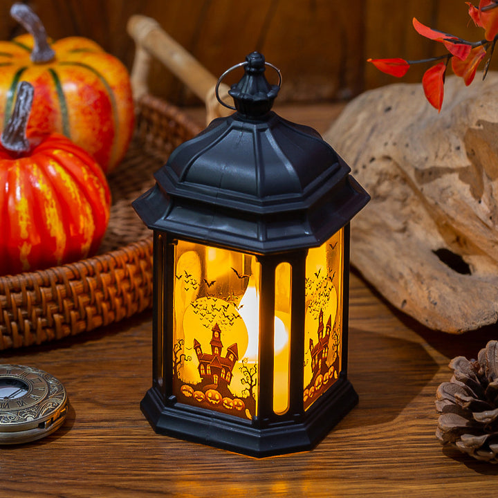 Gruselige Halloween Deko-Laterne