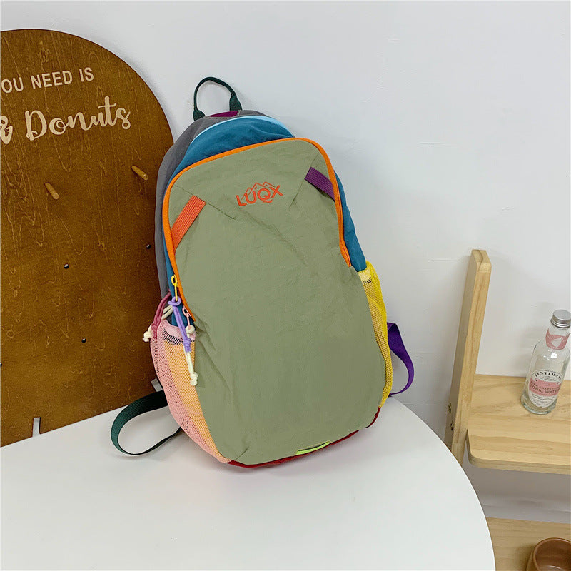Mehrfarbiger leichter Wander-Rucksack