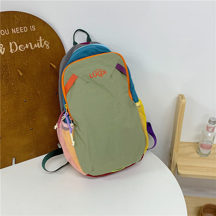 Mehrfarbiger leichter Wander-Rucksack