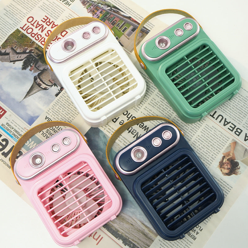 Damen Tragbarer Kühlventilator mit LED-Beleuchtung Karnz