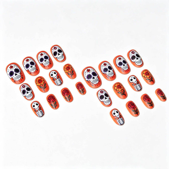 Künstlerisches Halloween Nagelkunstset
